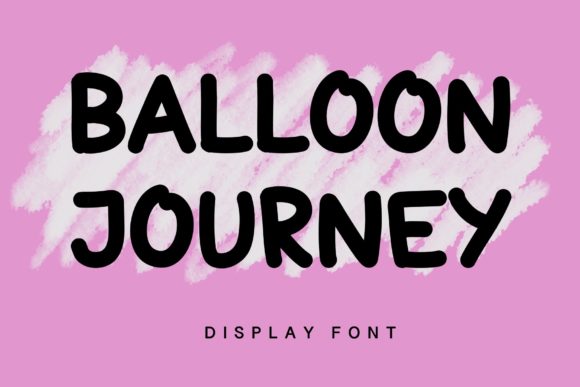 Ballon Journey: The Font That Elevates Your Brand’s Visual Identity