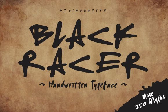 Black Racer: A Display Font That Breathes Life Into Your Creative Projects