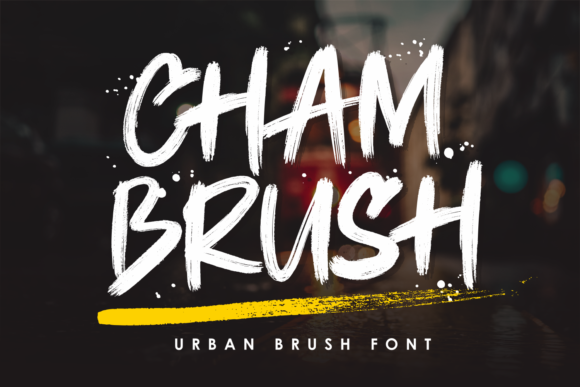 Chambrush: A Versatile Display Font for Editorial Design
