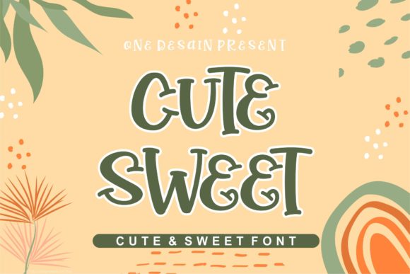 Cute Sweet for Branding Projects and Creative Design