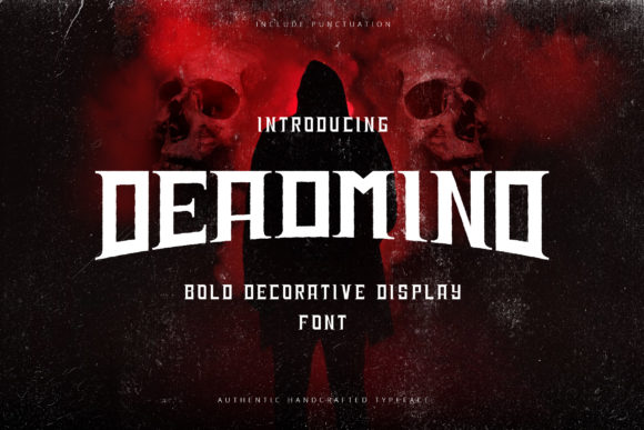 Deadmind: A Bold Display Font for Creative Projects