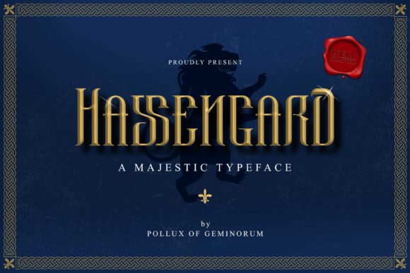 Hassengard: The Elegant Font for Elevating Your Brand’s Visual Identity