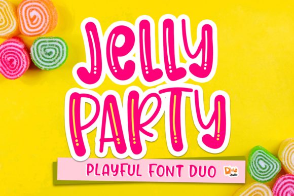 Jelly Party: The Font That Makes Your Campaigns Pop