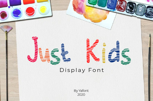 Just Kids: A Playful Font for Creative Branding