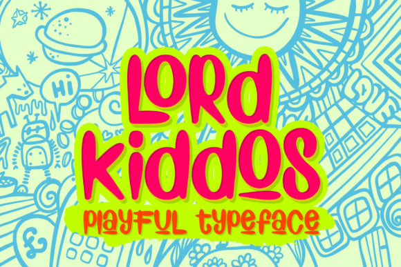 Lord Kiddos: A Joyful Display Font for Editorial Design