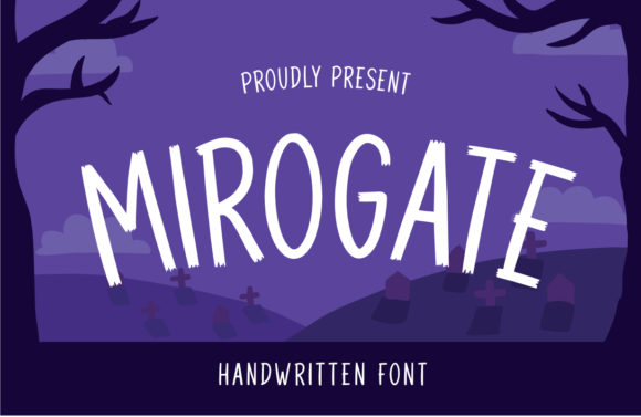 Mirogate: The Halloween-Themed Display Font for Eye-Catching Digital Campaigns