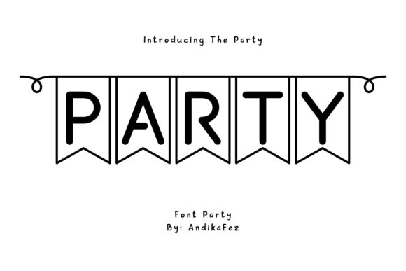 Party: A Display Font for Creative Web Design