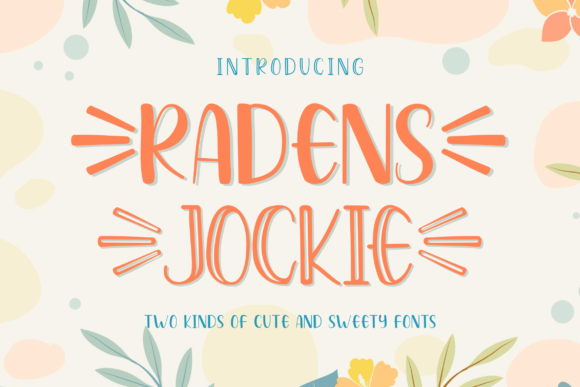 Radens Jockie: A Friendly Display Font for Consistent Branding