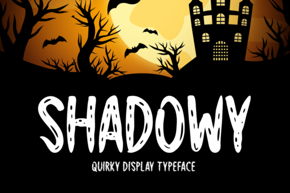 Shadowy: A Font for Editorial Elegance and Creative Versatility