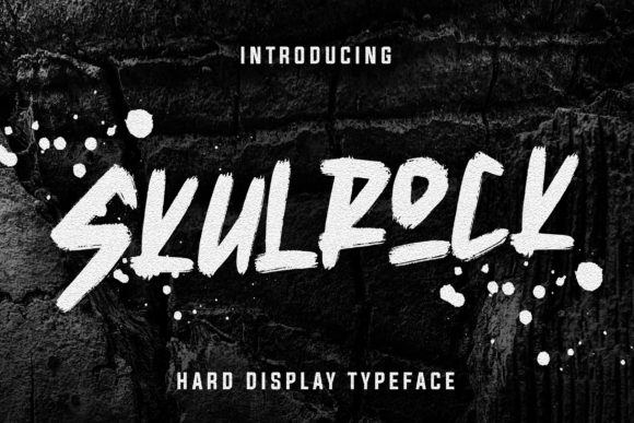 Skulrock: A Bold Display Font for Dynamic Campaigns