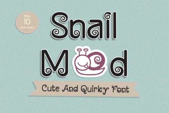 Snail Mood: The Joyful Font That Elevates Your Digital Brand