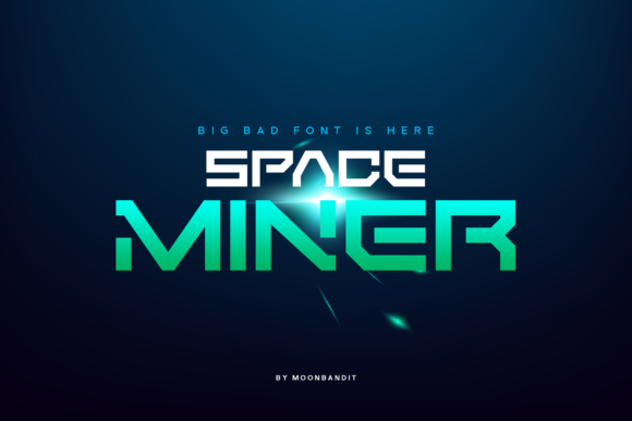Space Miner: The Font That Elevates Your Brand’s Visual Story