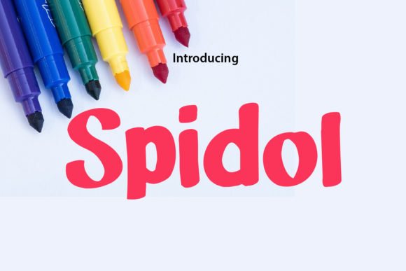 Spidol: The Friendly Display Font That Elevates Your Digital Brand