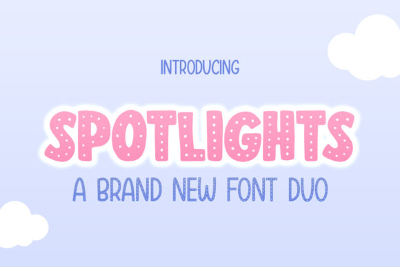Spotlights: A Versatile Display Font for Creative Branding