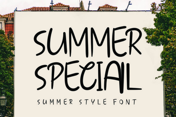 Summer Special: A Display Font That Elevates Your Craft Projects