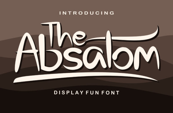 The Absalom: A Display Font That Elevates Your Brand