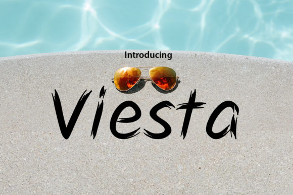 Viesta: A Display Font for Editorial Impact and Creative Expression