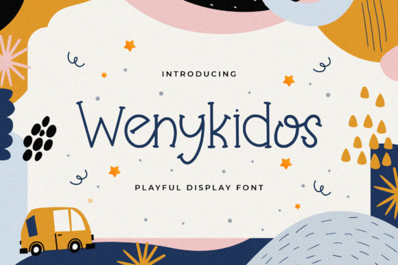 Wenykidos: The Joyful Display Font for Small Business Branding